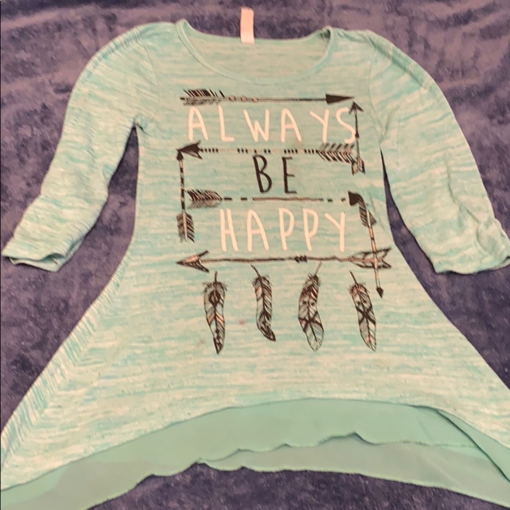 Teal tunic